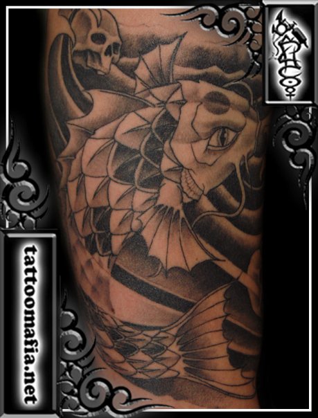 Done by: Chris DeLauder Black & Gray Tattoo Portfolio